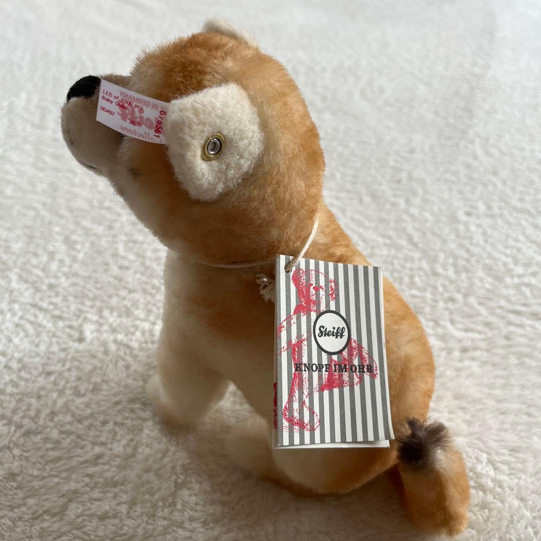 新品✨定価36000円 シュタイフ Steiff 柴犬