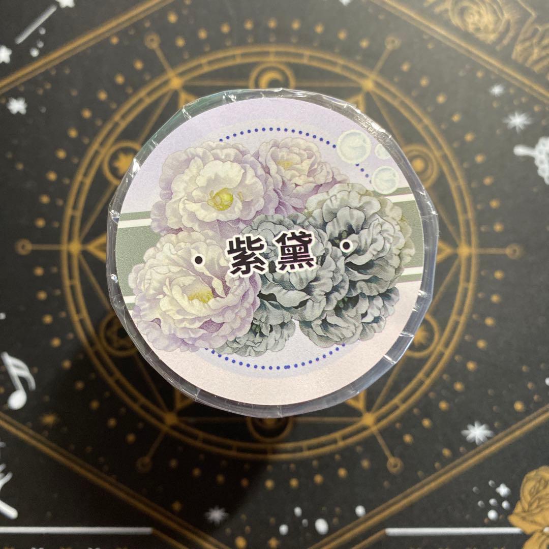 6707】海外マステ巻売り貝殻光マスキングテープ