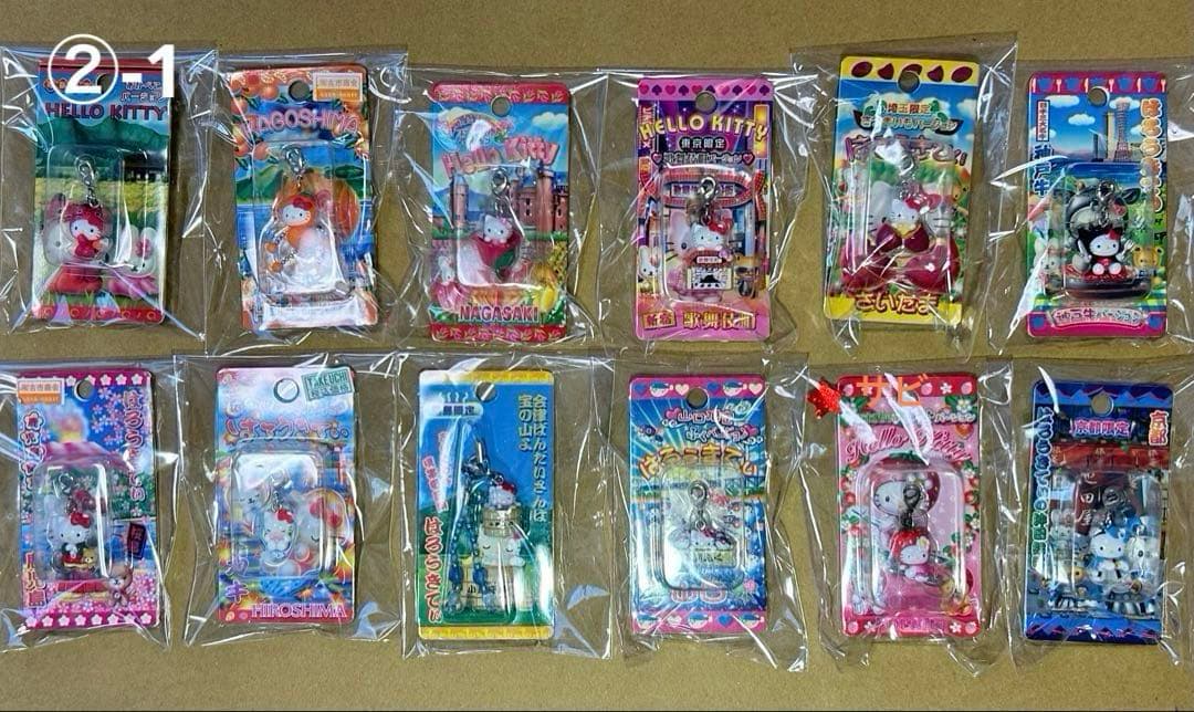 【レア】 ご当地キティ 根付け ファスナーマスコット その他まとめ売り 100点