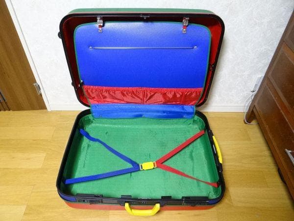 90年代 ビンテージ ベネトン レーシング F-1 海外旅行 スーツケース 旧