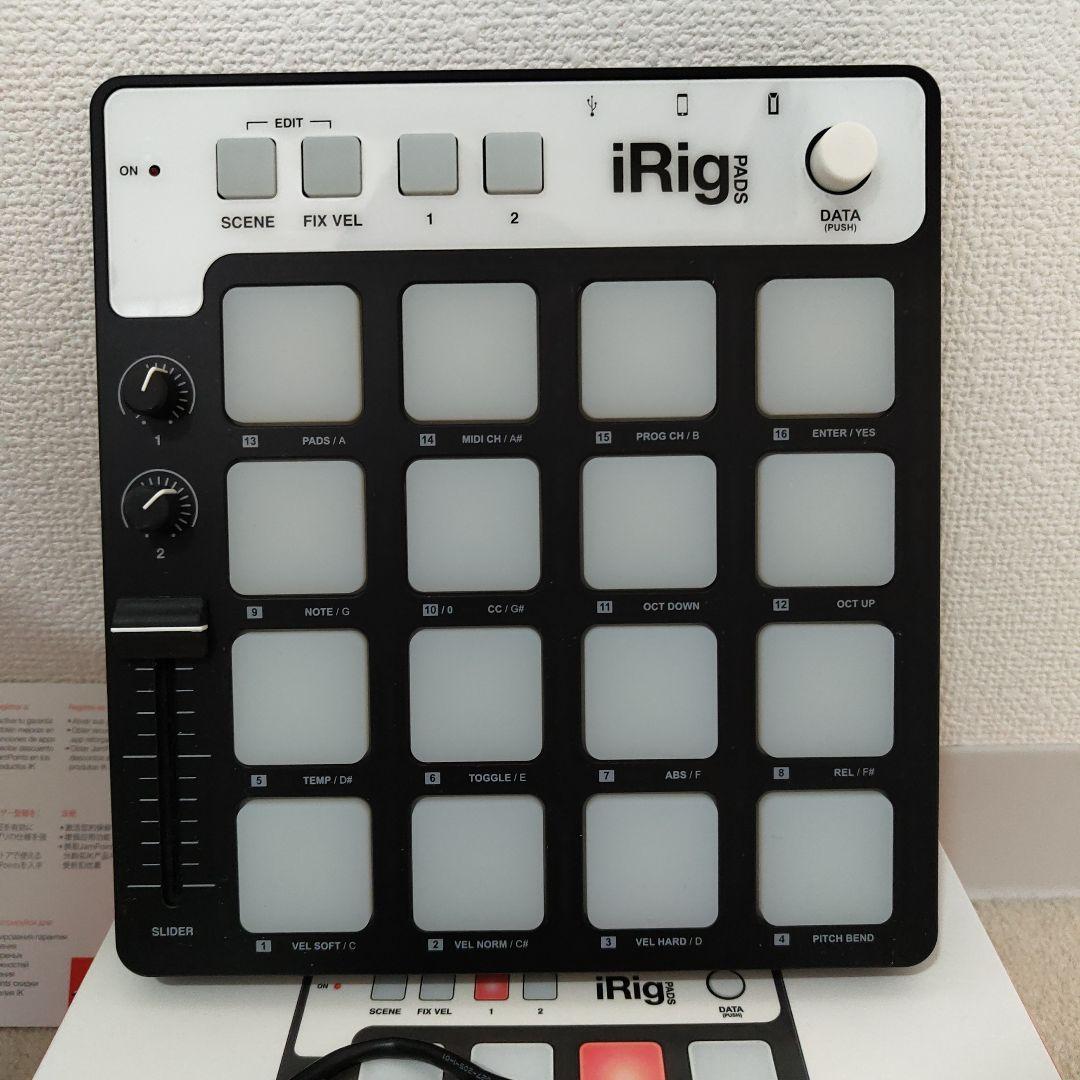 中古美品】iRig Pads MIDIグルーブ・コントローラー MIDI