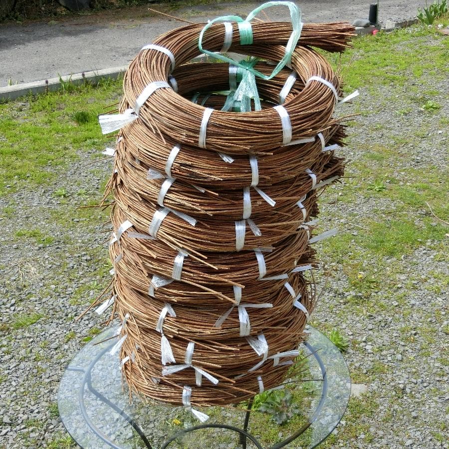 coco crochet　青森岩木山採取　あけび蔓　150cm～ 10kg