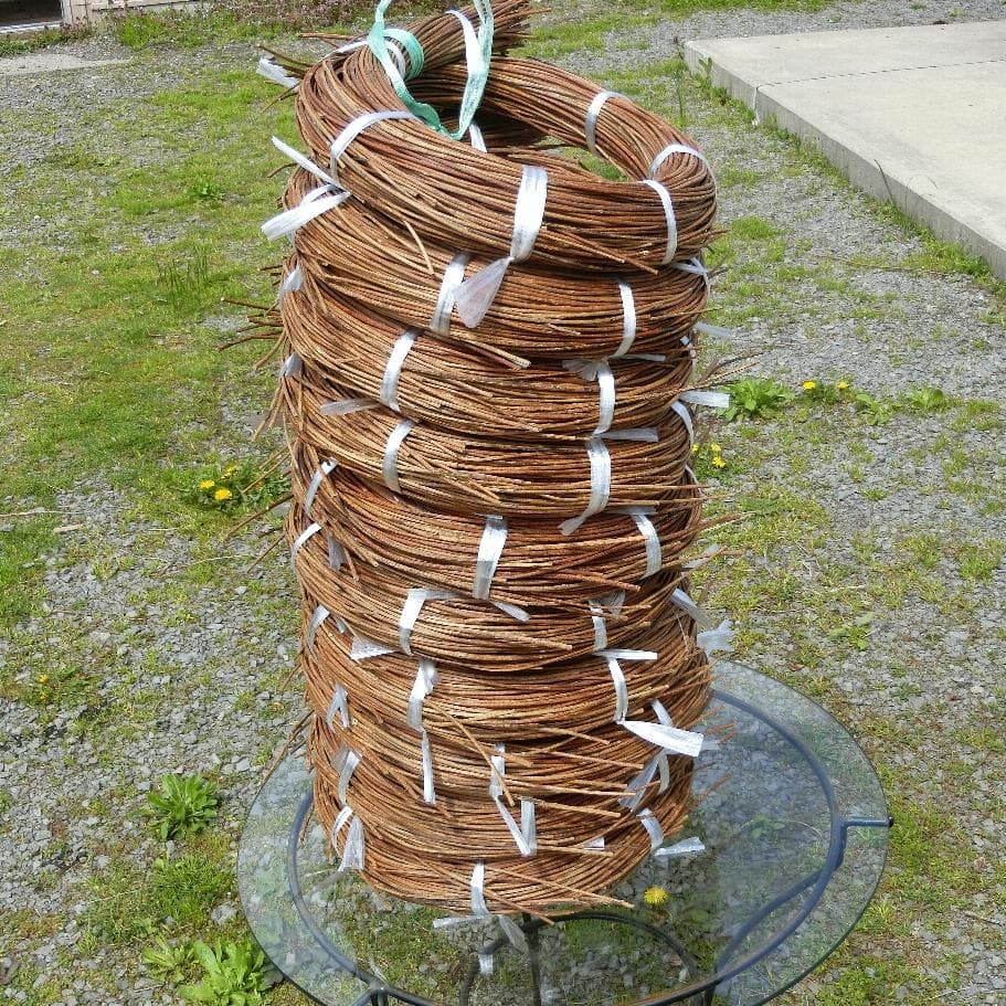 coco crochet　青森岩木山採取　あけび蔓　150cm～ 10kg