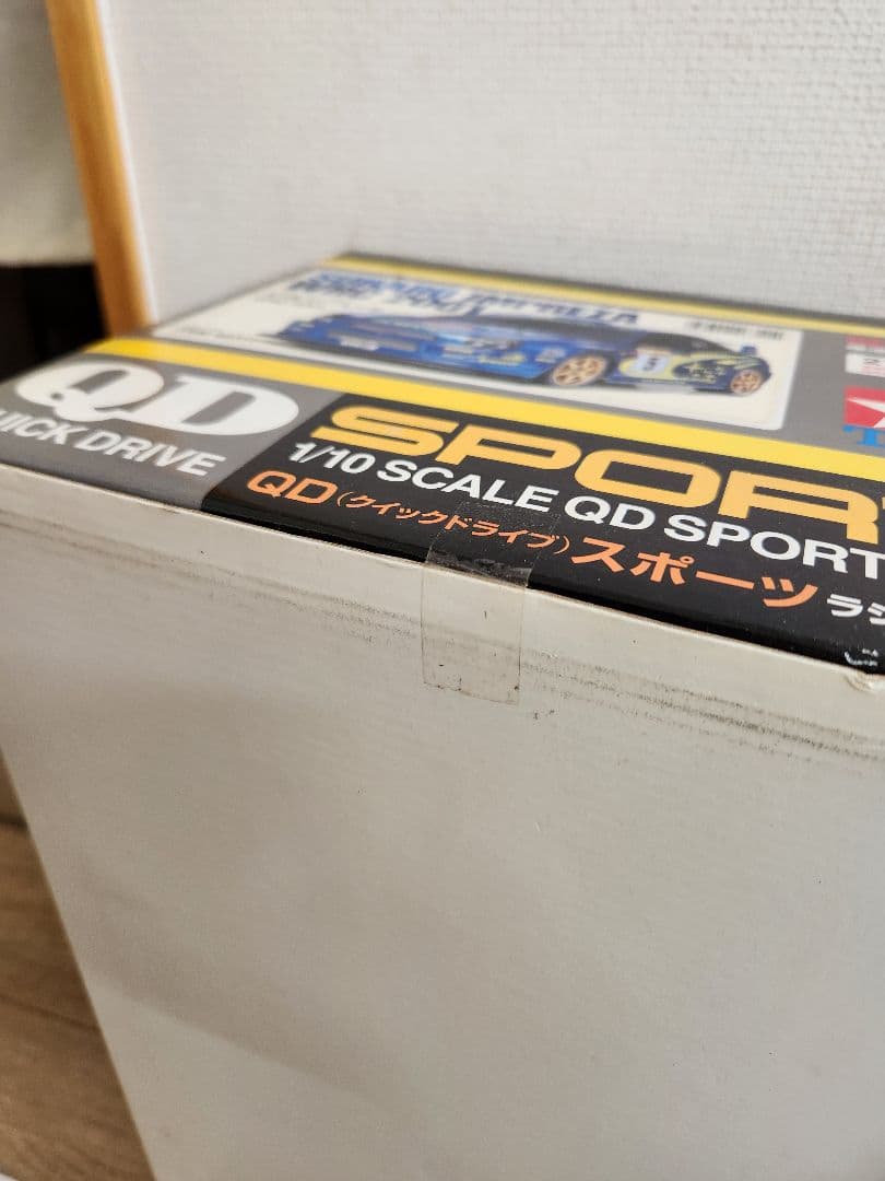 未開封動作未確認クイックドライブスポーツ1/10スバルインプレッサWRCラジコン