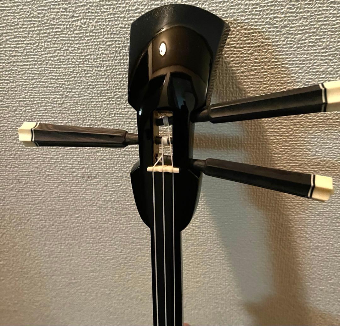 沖縄　三線　人工蛇皮