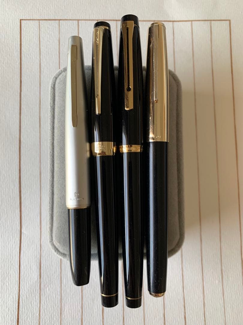 パイロット Custom（14Kペン先）含む 4本 万年筆まとめ売り