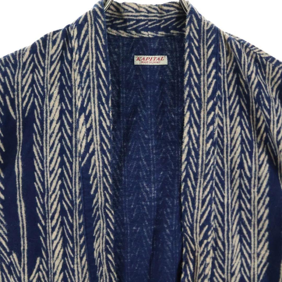 KAPITAL 23AW JAVA-YABANE柄 半纏ジャケット