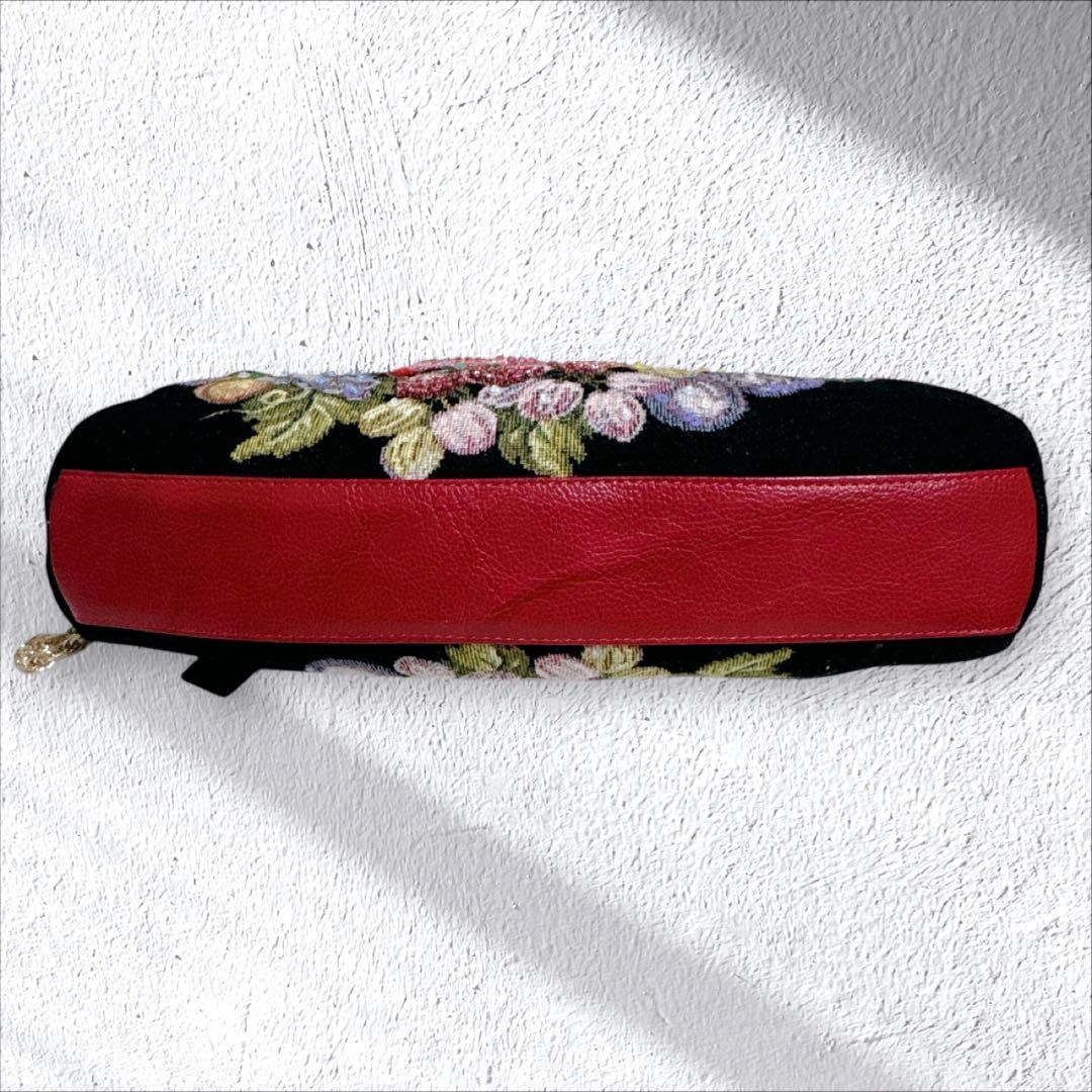 THINK BEE! ショルダーバッグ チェーン スパンコール がま口 ゴブラン