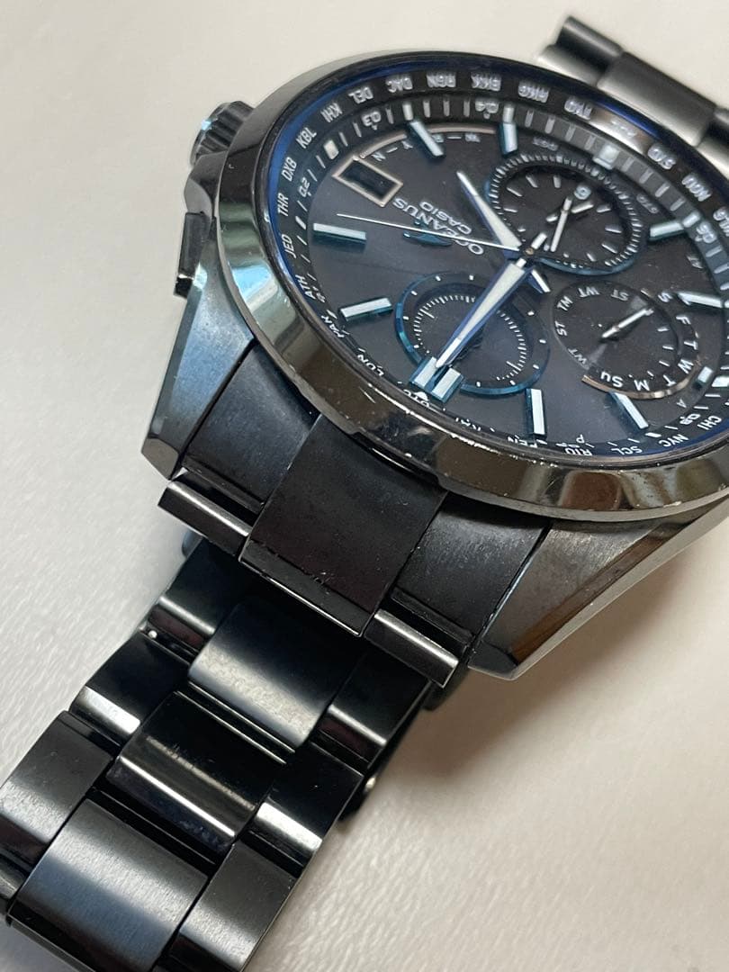 OCEANUS オシアナスソーラー電波　ブラックOCW-T2600B-1AJF