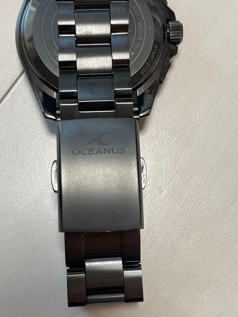 OCEANUS オシアナスソーラー電波　ブラックOCW-T2600B-1AJF