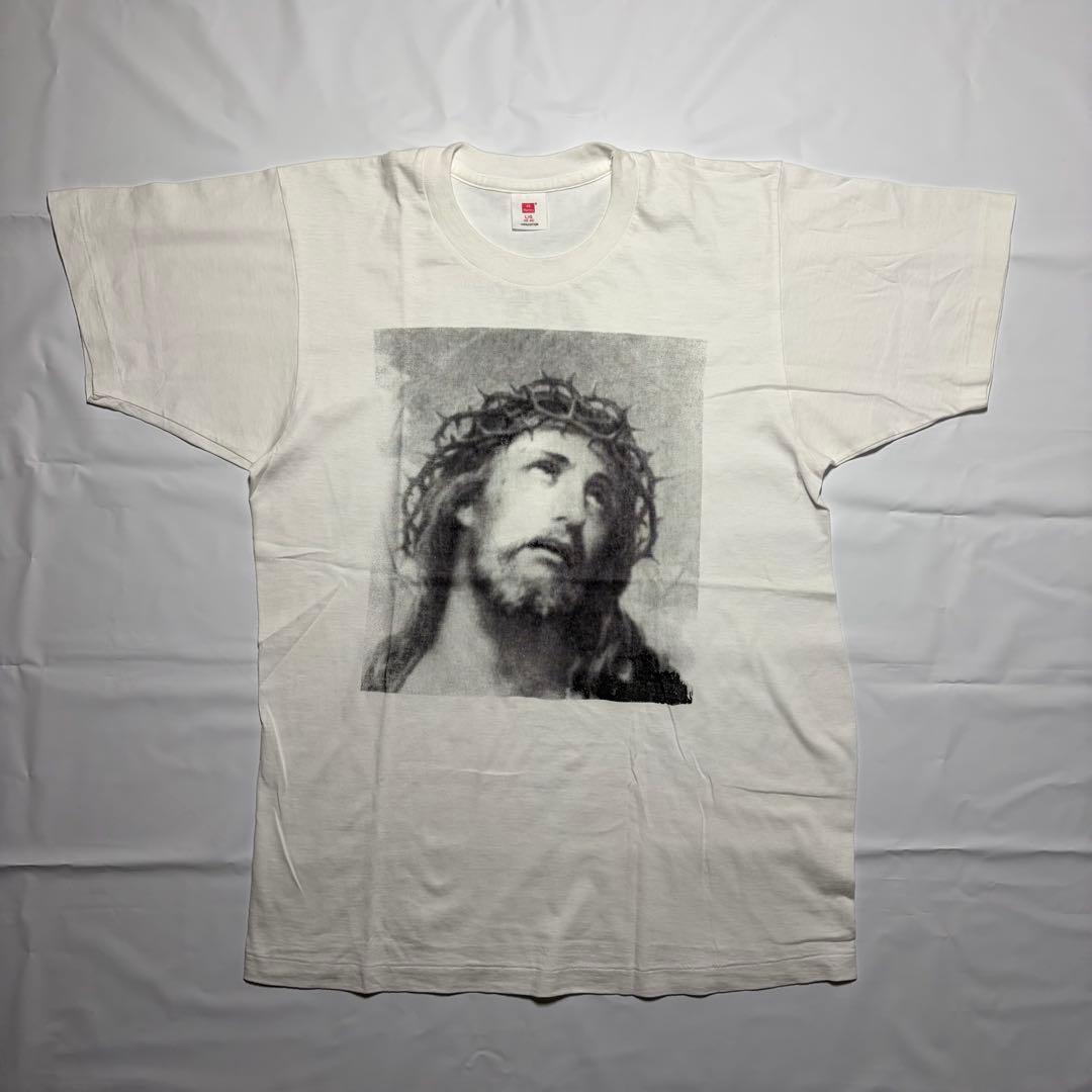 L] キリスト Jesus - tシャツ archic smile 90s - メルカリ