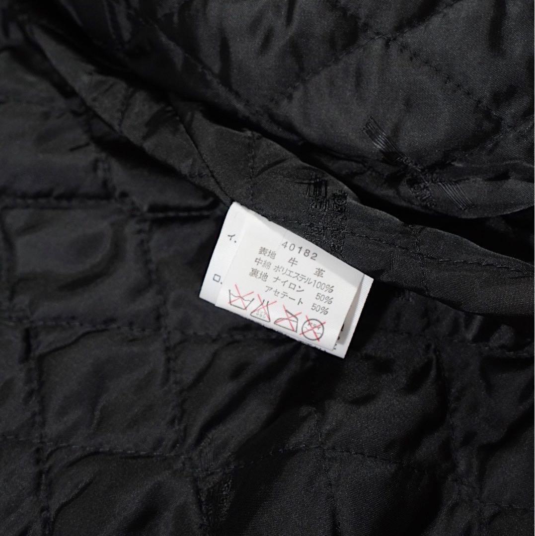 黄金サイズ《Harley-Davidson》シングルライダースジャケット(L)黒