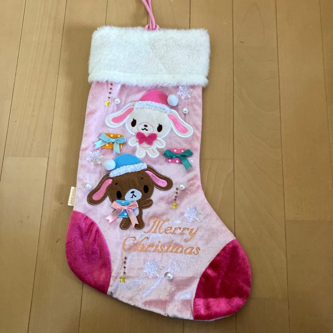 シュガーバニーズ クリスマスブーツ 靴下 ソックス サンリオ Sanrio