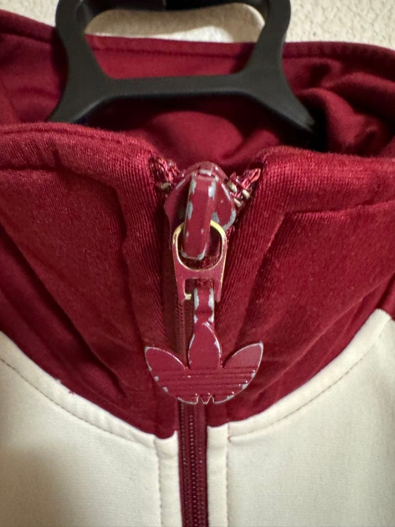 vintage adidas track jacket Mトレフォイル 希少