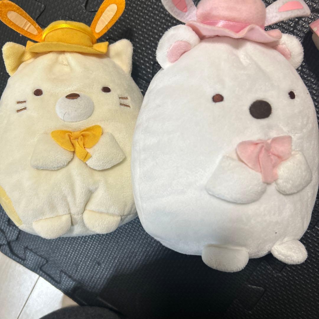 すみっコぐらし ぬいぐるみセット ねこハウス 11点セット しろくま とかげ