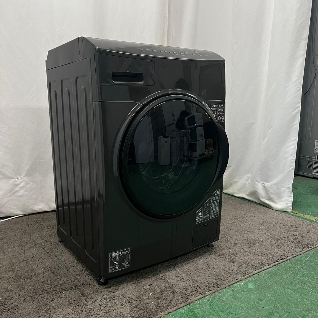 4 ドラム式洗濯機 23年 8キロ 左開き 黒 綺麗 安い 設置無料