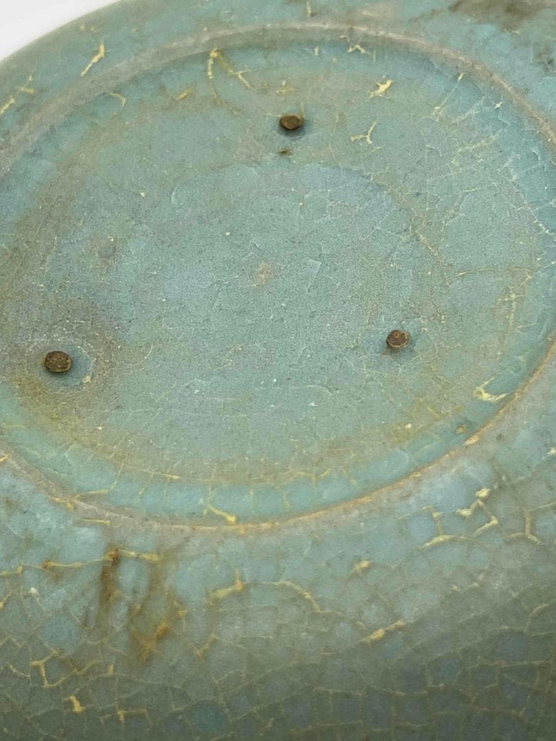 五代～北宋時代 青磁 汝官窯支釘洗 北方青磁 南宋官窯 支