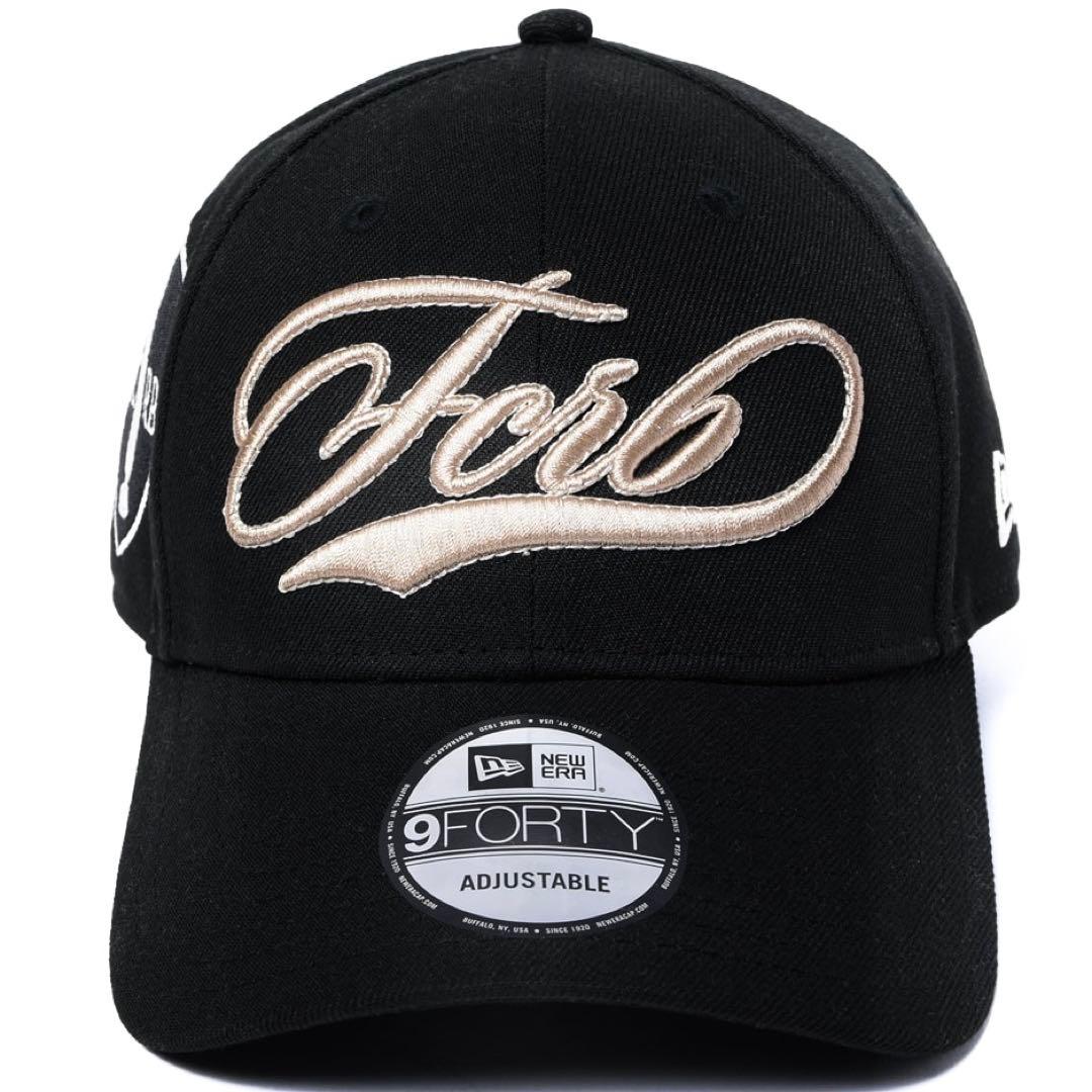 FCRB×NEW ERA FLAG LOGO 9FORTY CAP ブラック