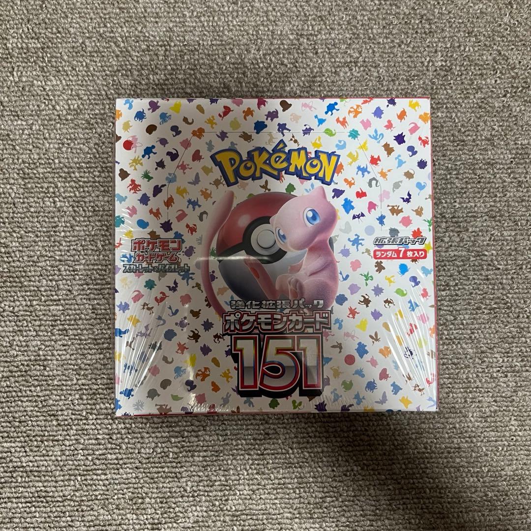 ポケモンカード151　１BOX　シュリンク付き未開封