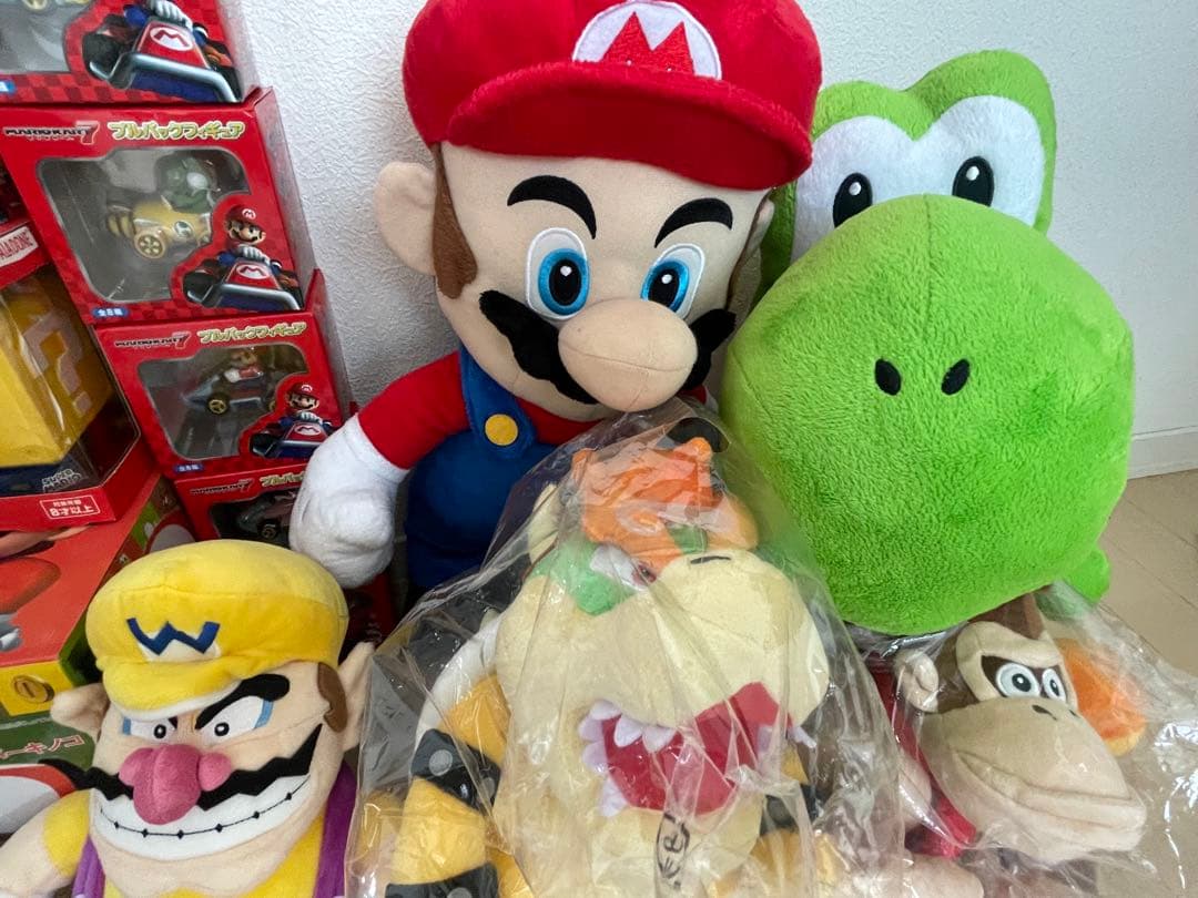 スーパーマリオグッズ まとめ売り ぬいぐるみ ルームライト キノピオ