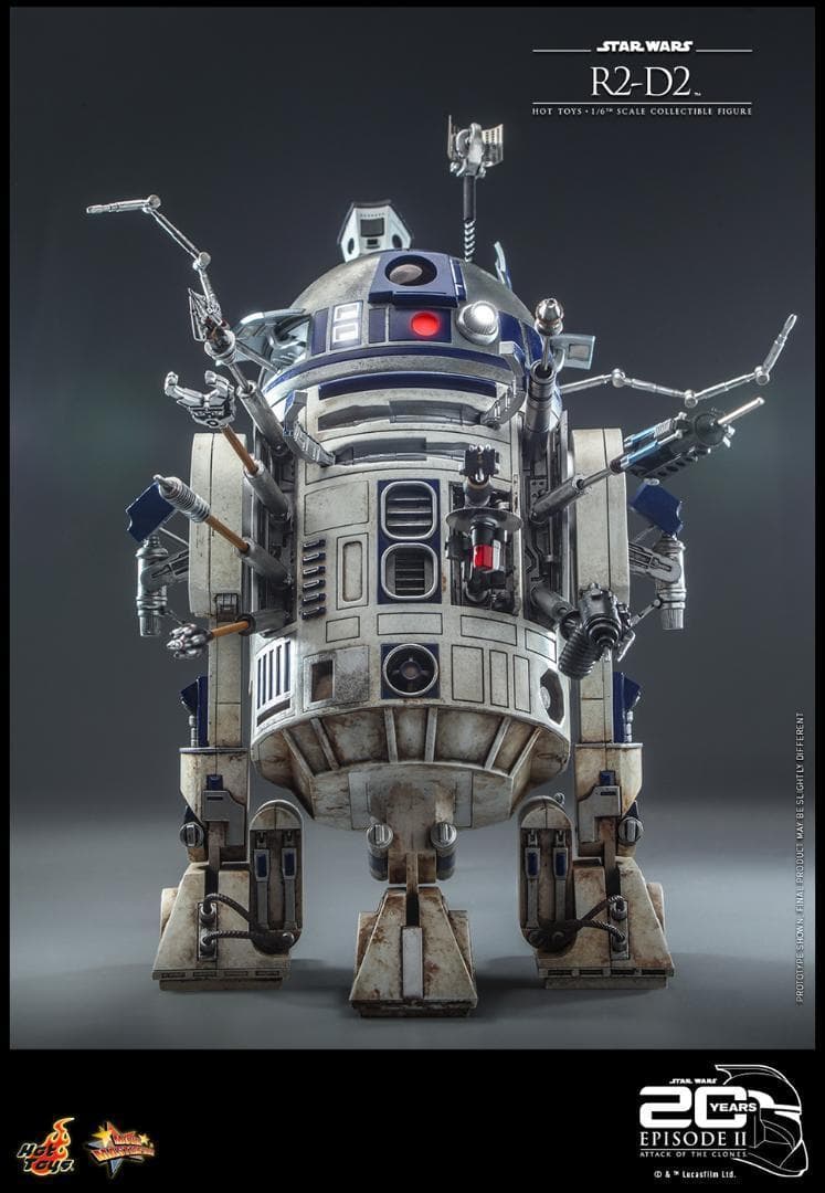 ホットトイズ 1/6 スター・ウォーズ R2-D2 クローンの攻撃 MMS651