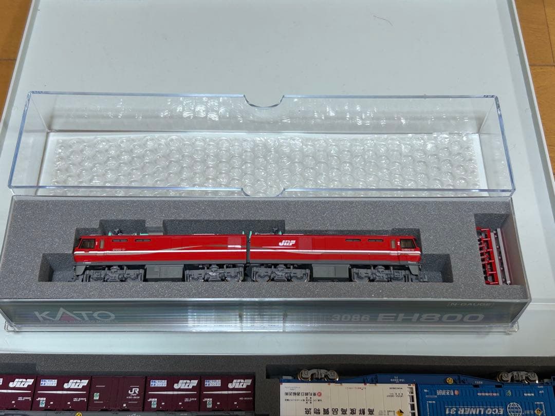 KATO EH800JRF付き＋TOMIXコキ20両セット
