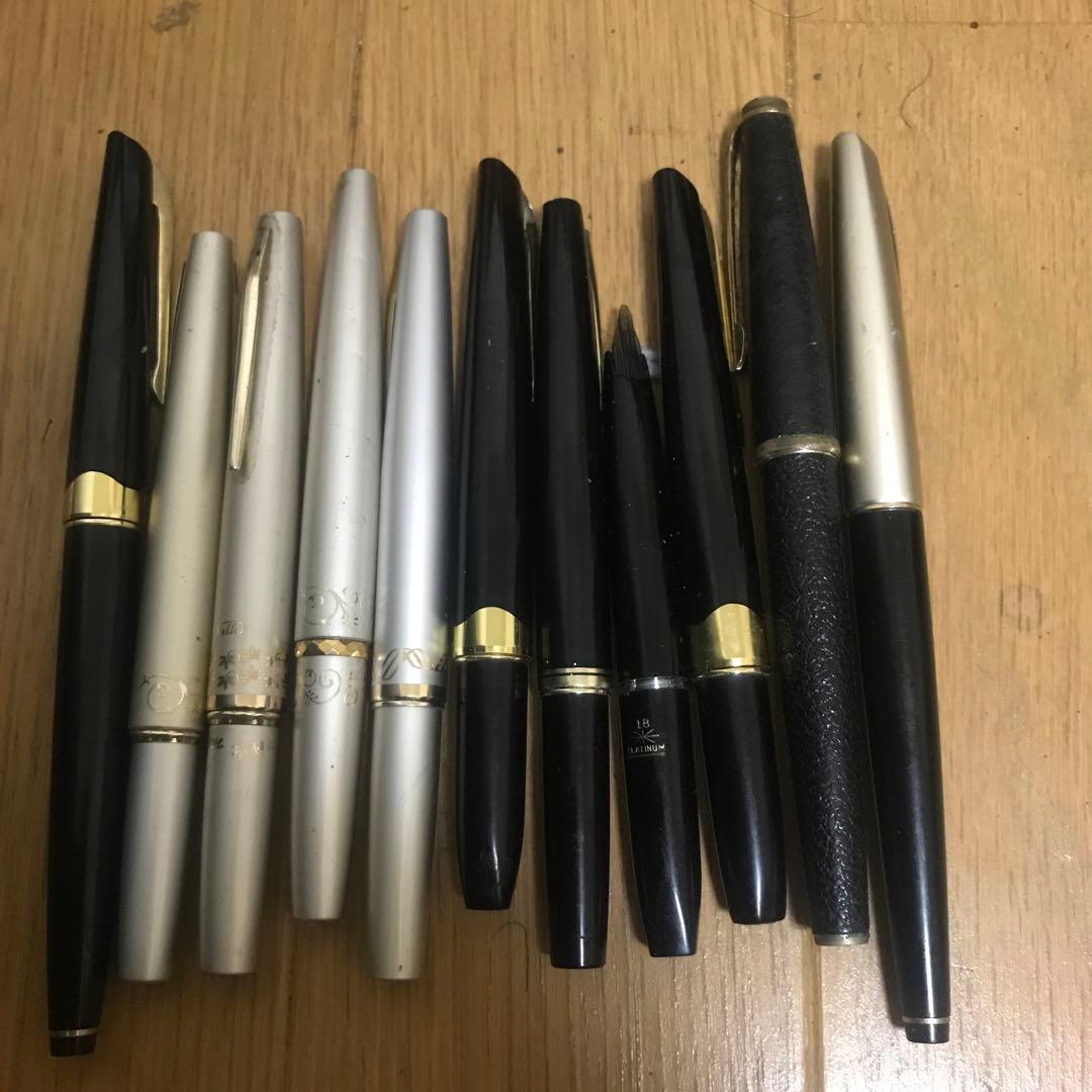 早い者勝ち 万年筆11本セット ジャンク - メルカリ