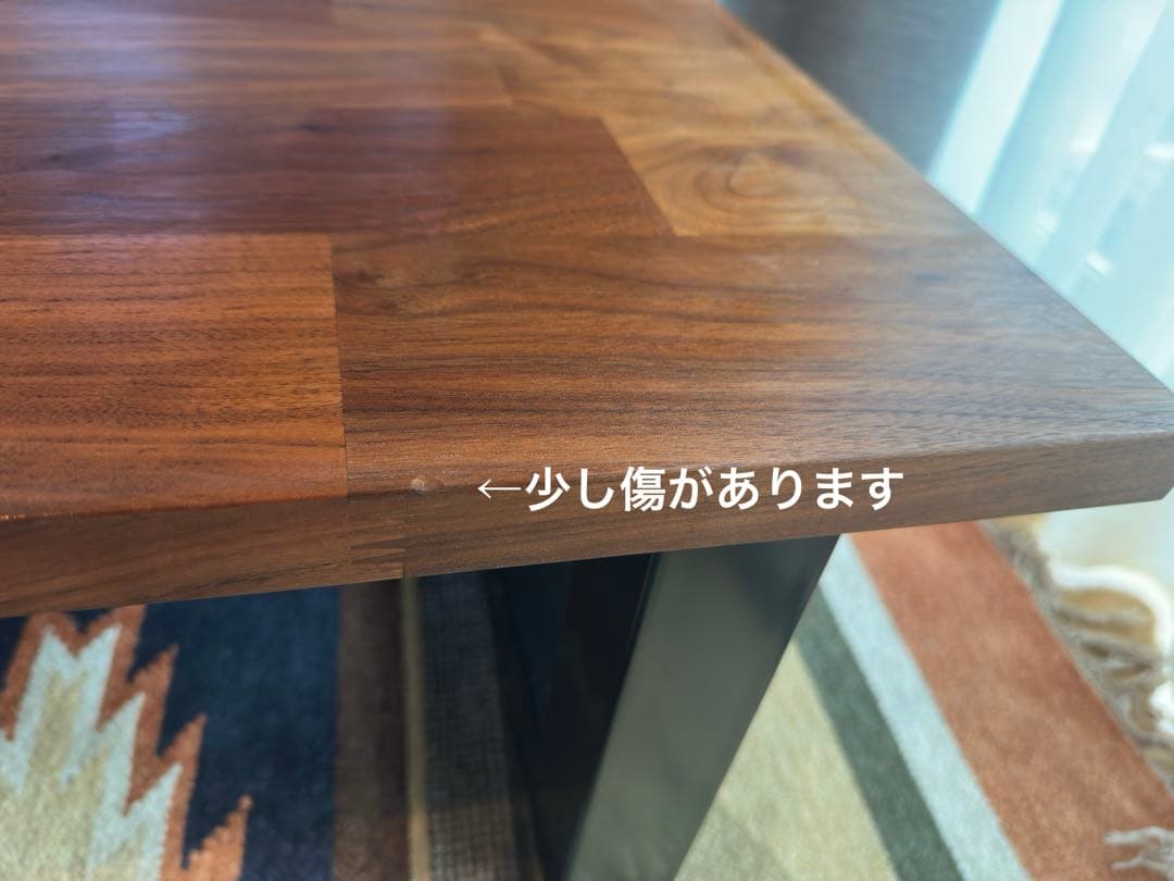 最終処分!【美品/値下げ交渉OK】木製リビングテーブル（メンテナンス