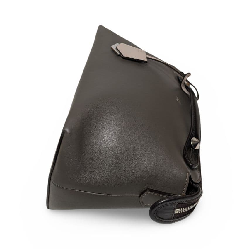 【極美品】FENDI バイザウェイミディアム　グレー ショルダーバッグ