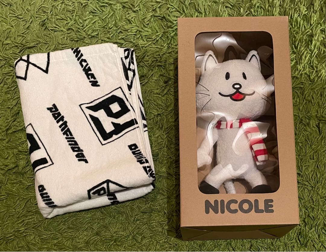 BUMP OF CHICKENの公式グッズ、ニコル＆タオルセット