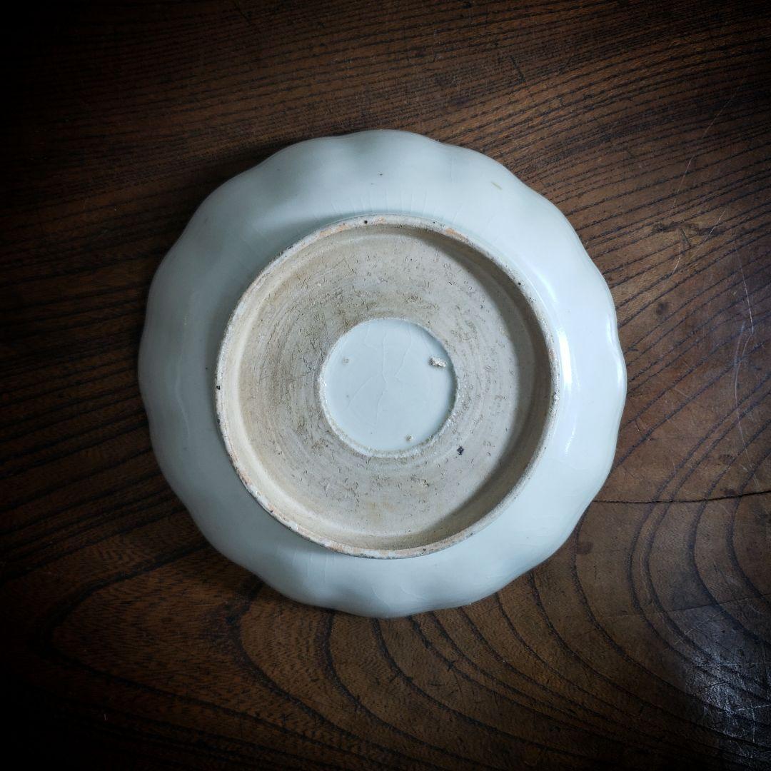 なます皿 兎 ウサギ 古伊万里 江戸 アマテ イ号 訳あり なます皿