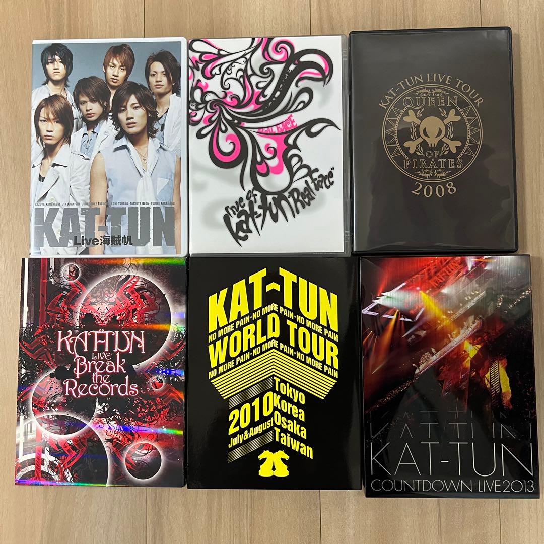 KAT-TUN ライブDVD セット売り - メルカリ