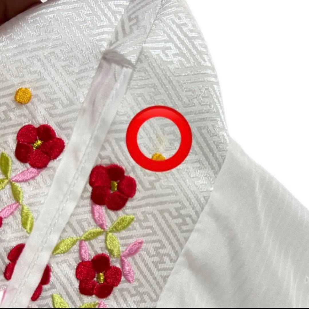 七五三 赤着物 3歳 フルセット疋田　着物 3歳 女の子 お被布 セット