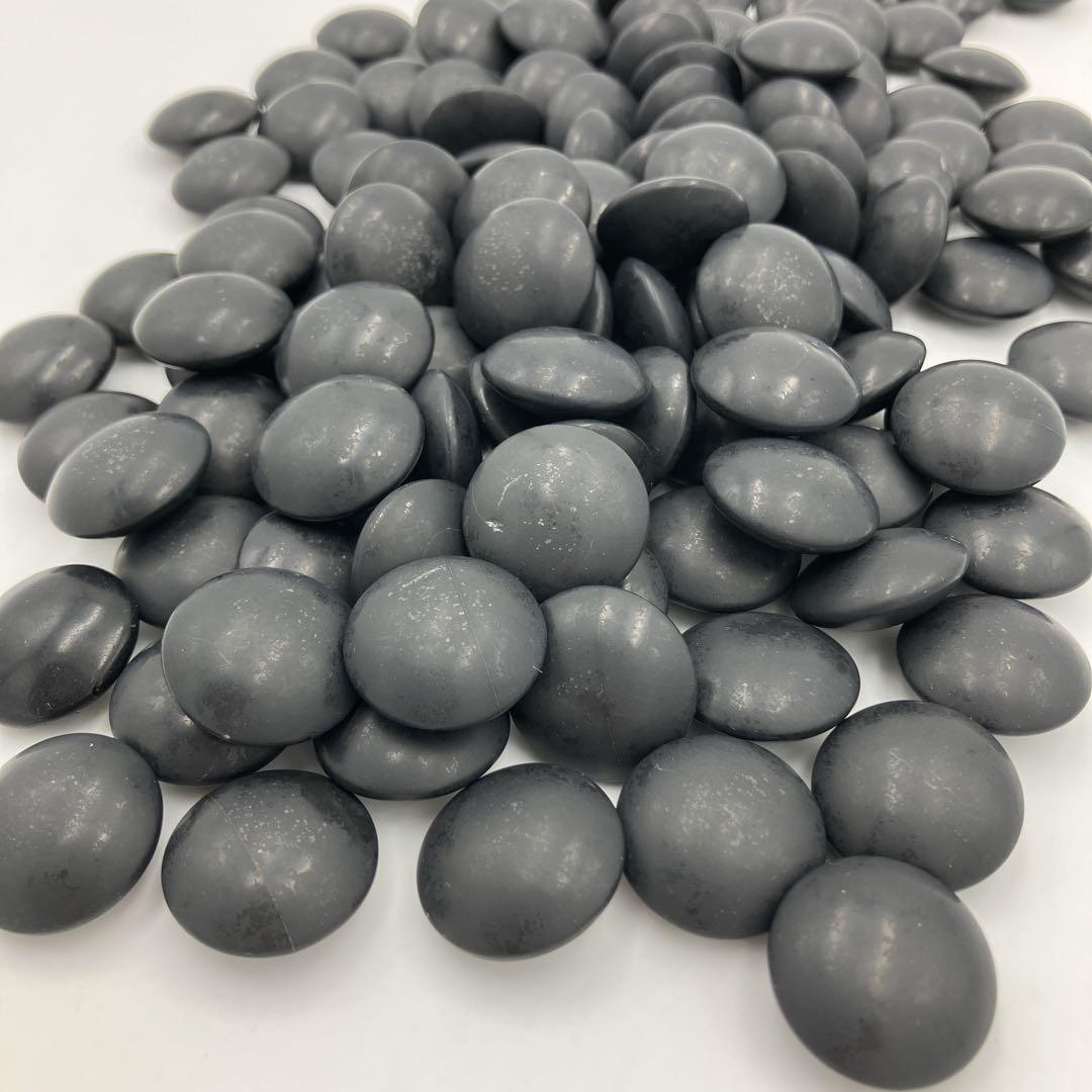 【美品】送料無料 囲碁 碁石33号〜34号 蛤碁石 那智黒 本蛤 雪印