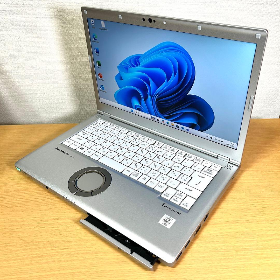 パナソニック Let's note LV9 i7 16GB 512GB DVD △ Panasonic レッツ