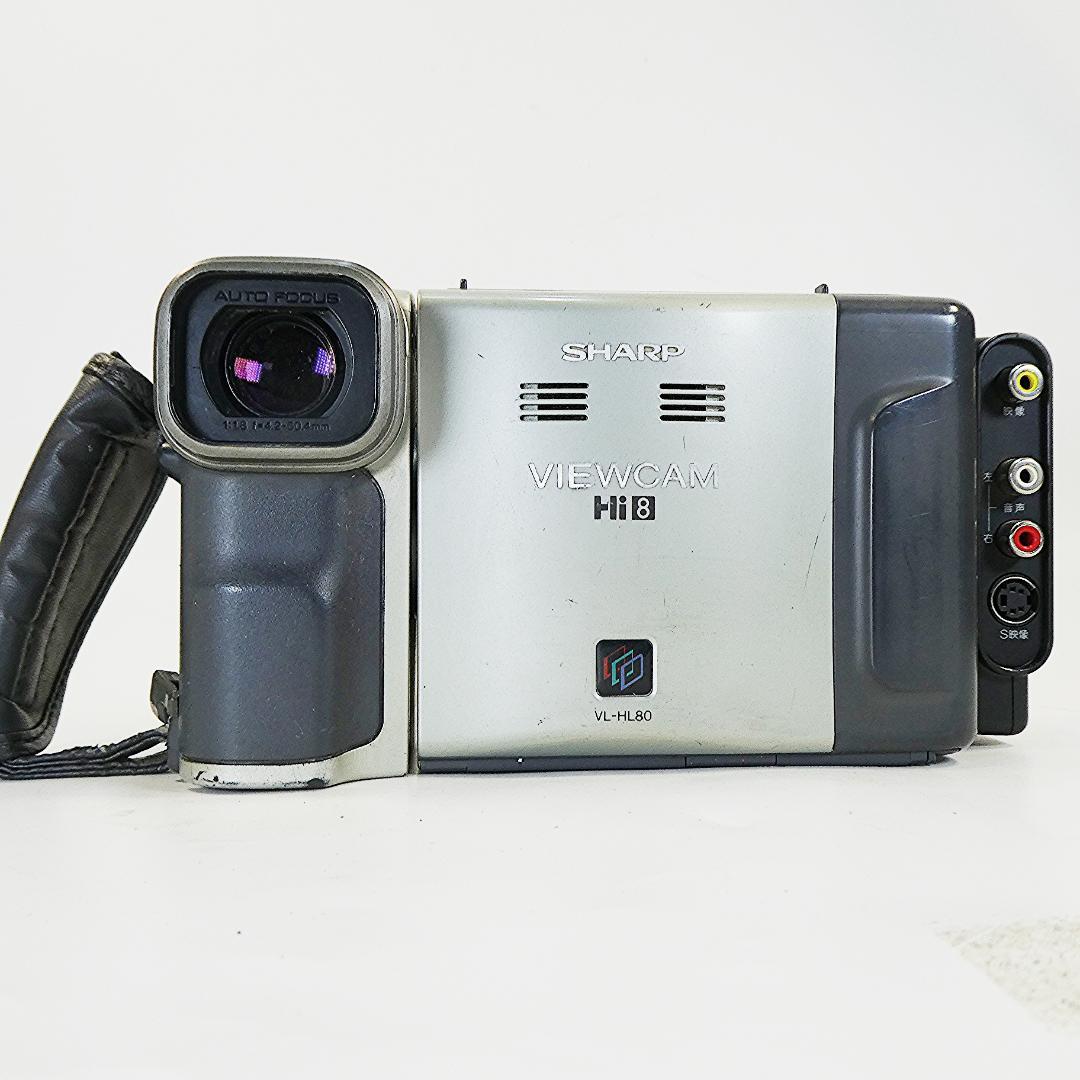 動作良好 Video.Hi8シャープVL-HL80 8ミリビデオカメラDVD化に
