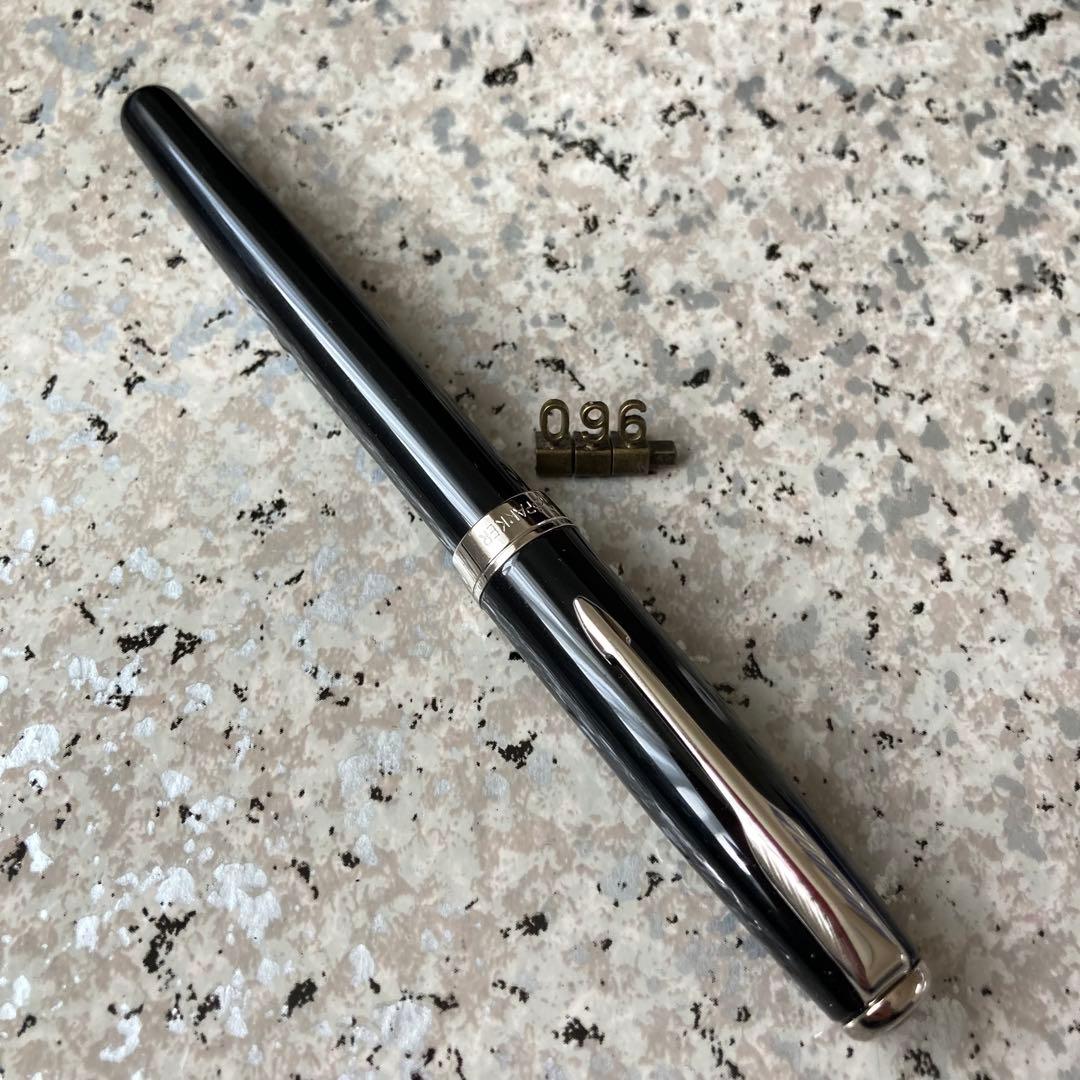 096 オーバーホール済み 万年筆 パーカー SONNET ソネット 18k PARKER