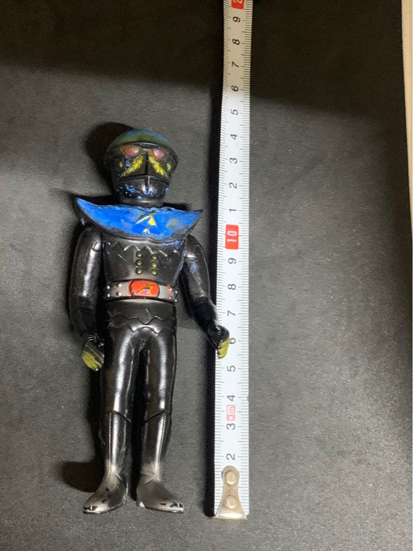当時物　昭和レトロ　ポピー 人造人間キカイダー ハカイダー ソフビ