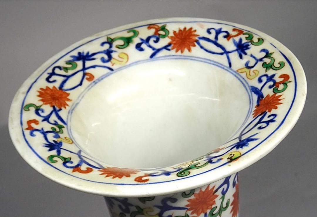 一 番 安いホビー・楽器・アート - 中国古玩 大明萬暦年製 彩色龍文