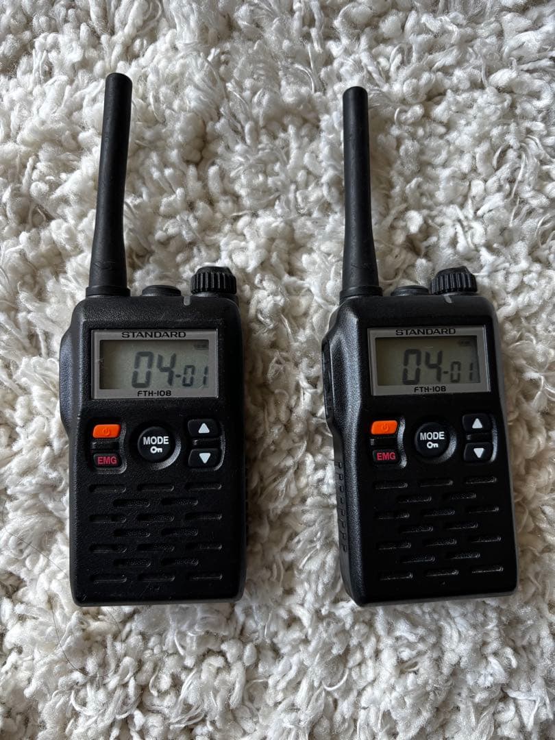 2台セット FTH-108 トランシーバー＋おまけジャンク1台 - メルカリ