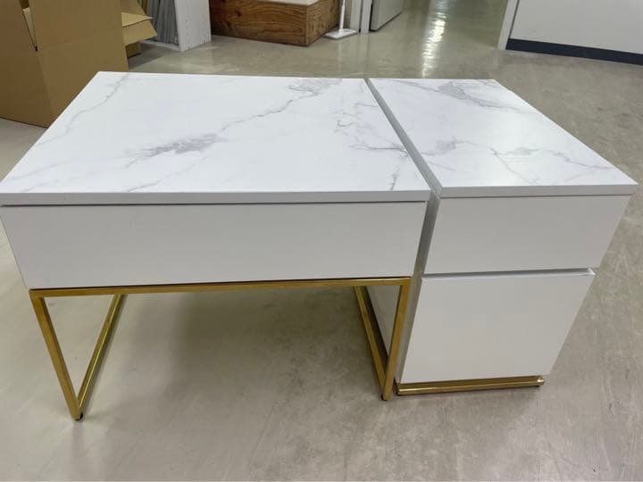 送料込！Francfranc レーヌ ドレッサーテーブル さ*な様 レーヌ