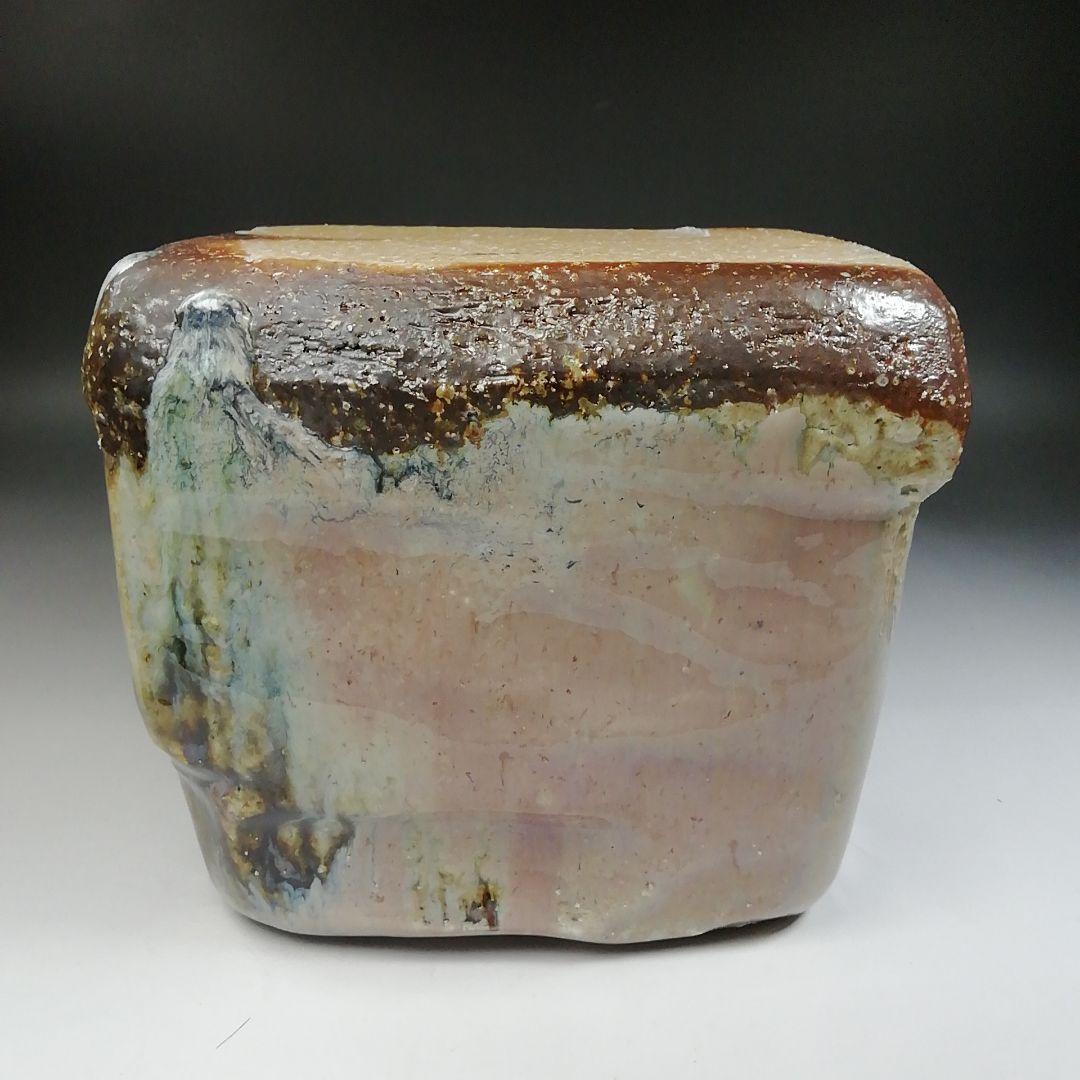 T893 水指 『萩焼』『吉田仙萩 造』 共箱 茶道具