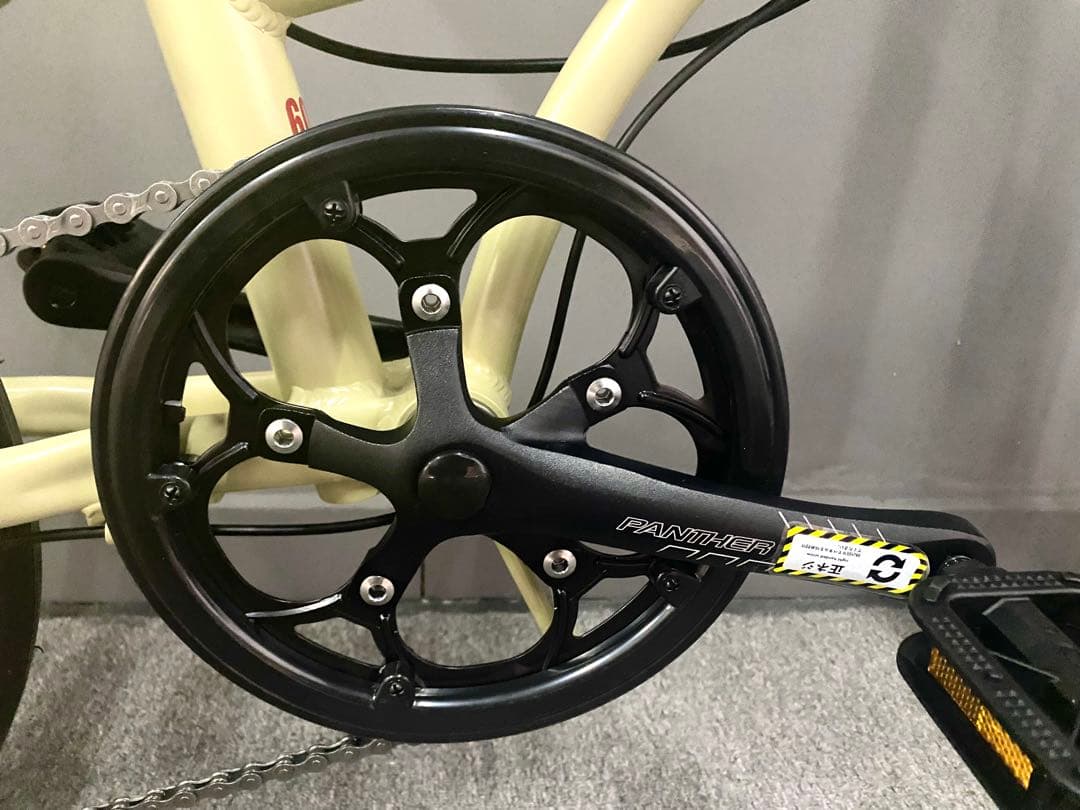 PANTHER 20インチ 折り畳み自転車 軽量アルミ 7段変速 シマノ搭載