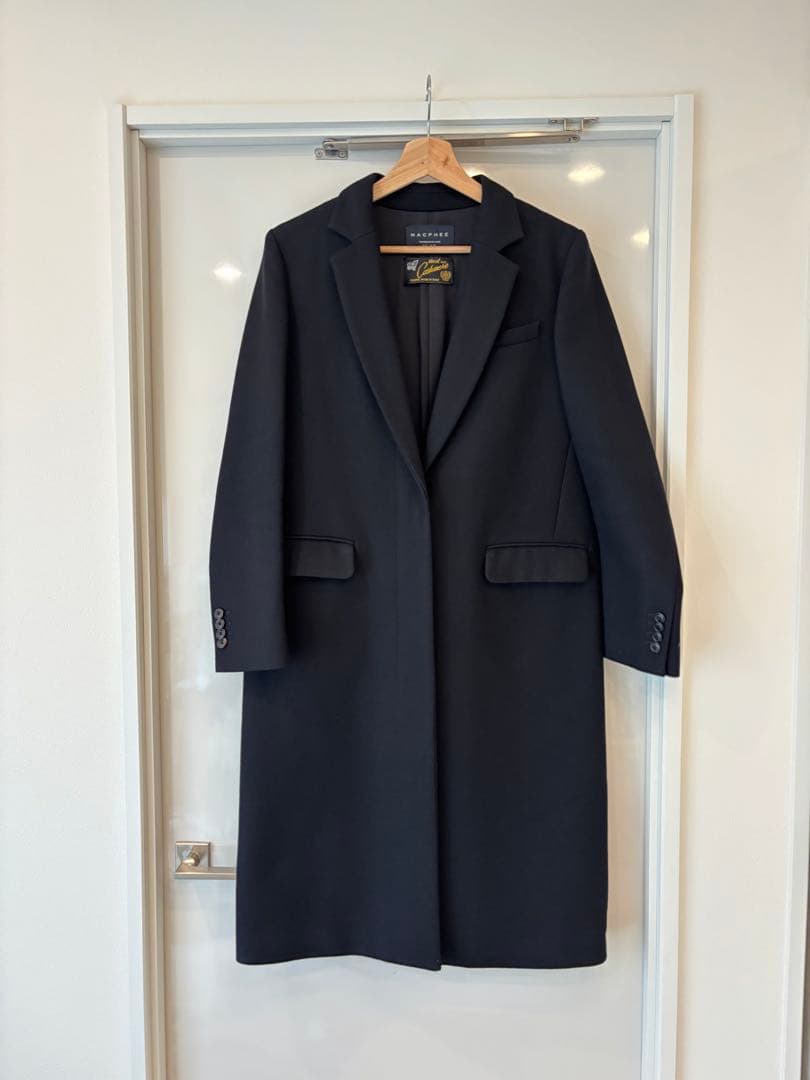 MACPHEE チェスターコート MACPHEE（マカフィー） チェスターコート 38 ネイビー レディース