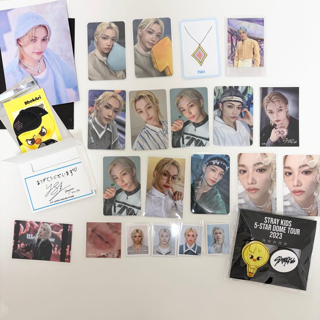 stray kids スキズ フィリックス トレカ まとめ売り - メルカリ