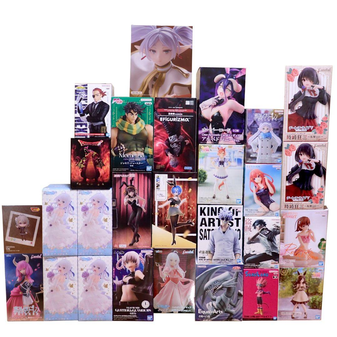 ① アニメフィギュア ノンジャンル 30体 まとめ売り ワンピース 等