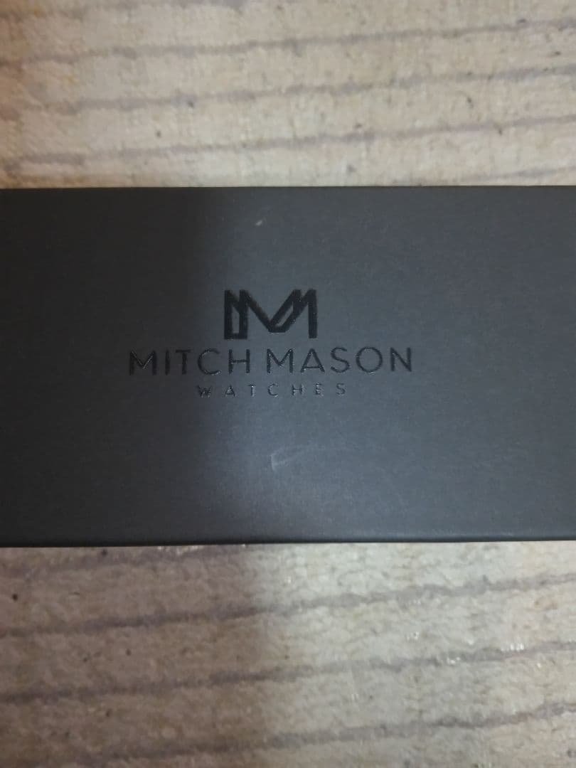 ❬美品・希少❭マイクロブランド MITCH MASON メイルストロム 青文字盤