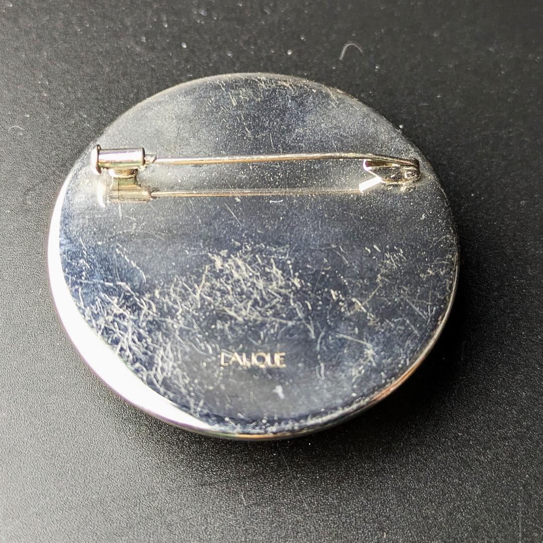 kinunekoさん専用ビンテージ☆ラリック 猫ブローチ☆ライトブラウン クリス