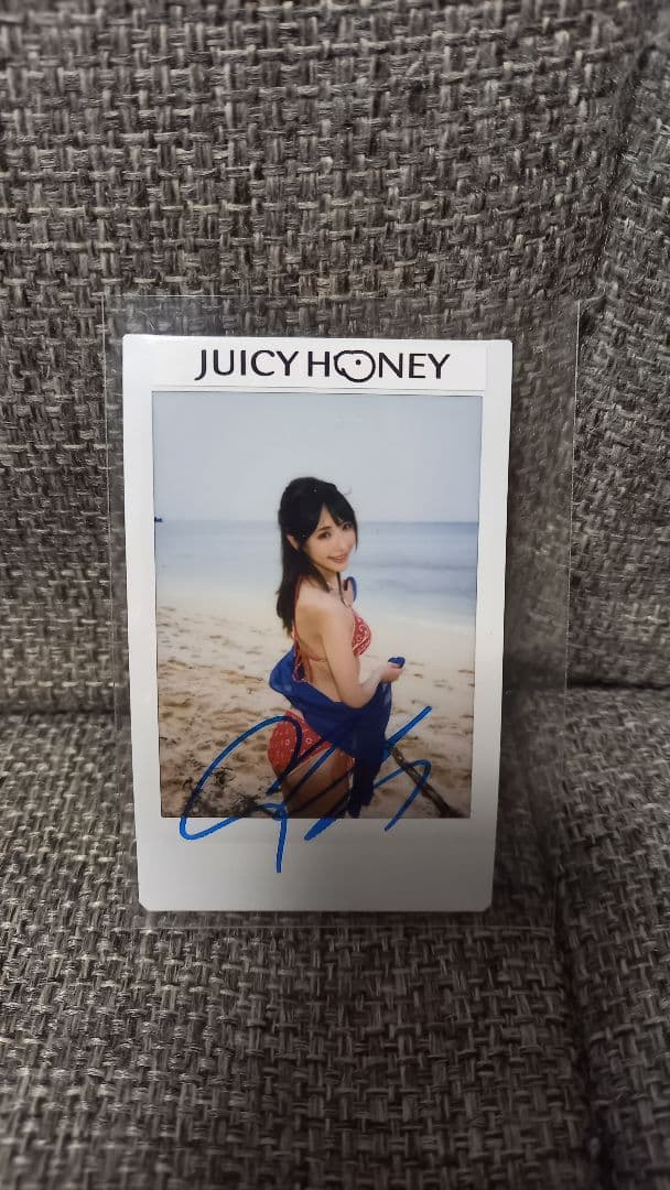 ジューシーハニー 桃乃木かな 直筆サインチェキ