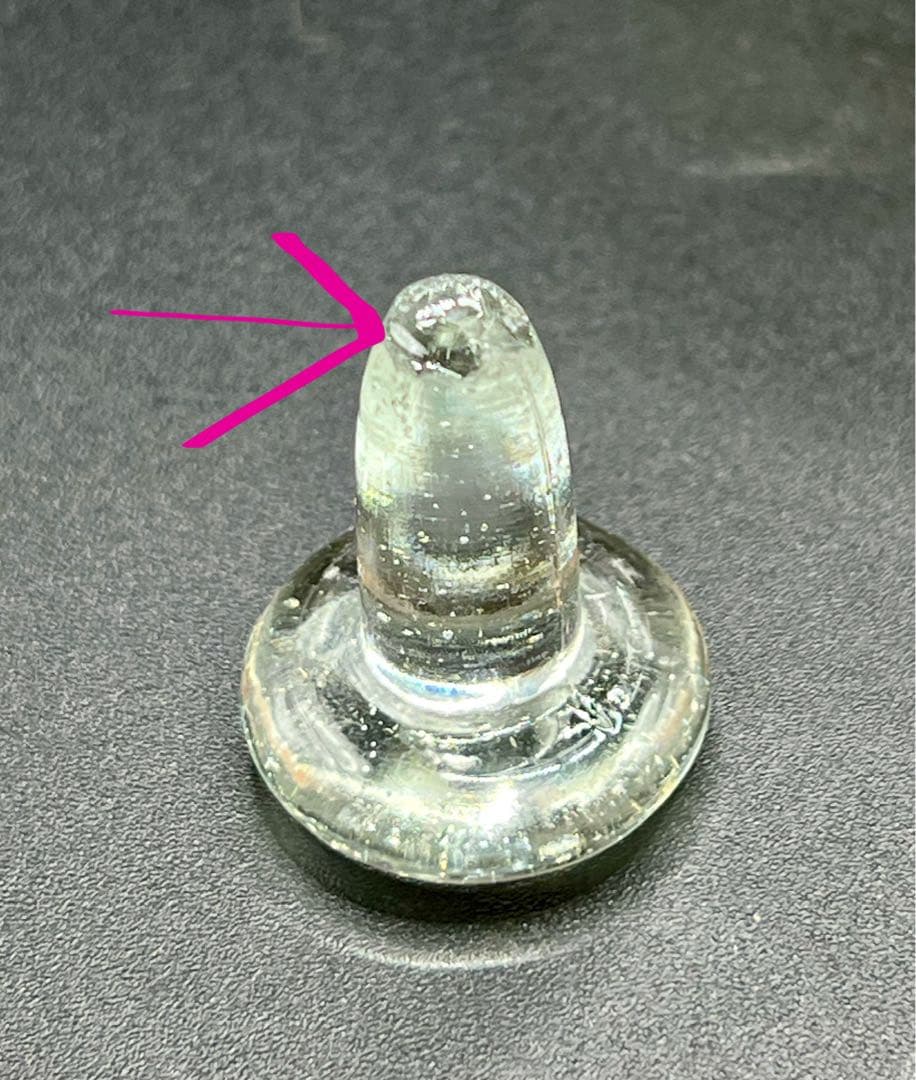 時代 和ガラス ガラス蓋付き徳利 花瓶 鶴首徳利 アンティーク 古道具